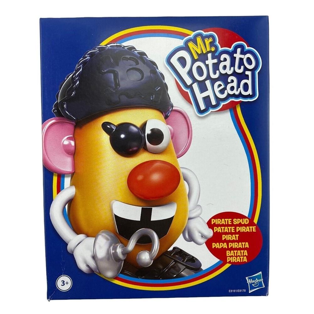 Hasbro Mr. Potato Head Pirate Spud 11 Piece Set 2019 New In Box *Discontinued*